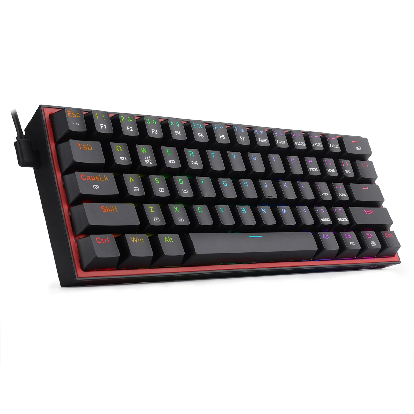 REDRAGON K616 FIZZ PRO RGB MEHANSKA ŽIČNA/BREZŽIČNA TIPKOVNICA - slika 2