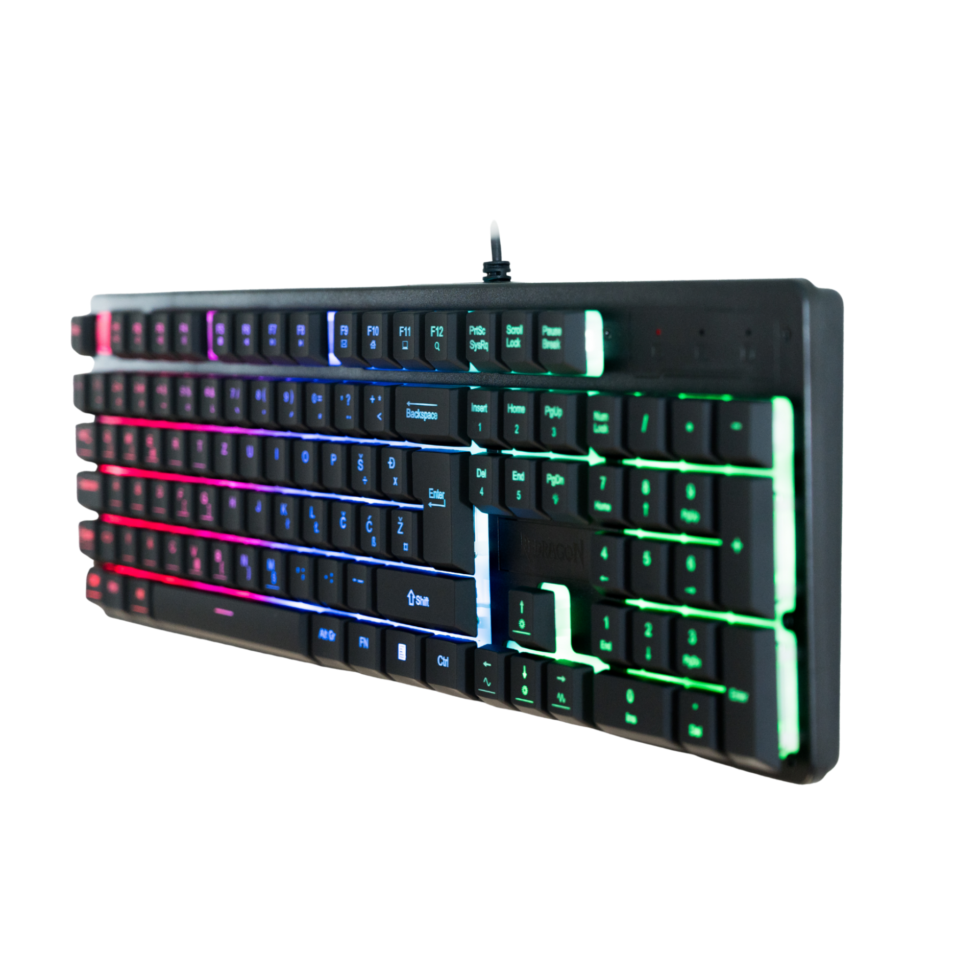 REDRAGON NETHERBANE K521 RGB TIPKOVNICA SLO/CRO - slika 4