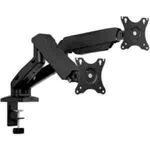 IcyBox IB-MS204-T mizni nosilec za dva monitorja do 32 ali teže 9kg