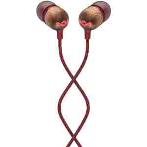 HOUSE OF MARLEY SMILE JAMAICA UŠESNE SLUŠALKE - RDEČE