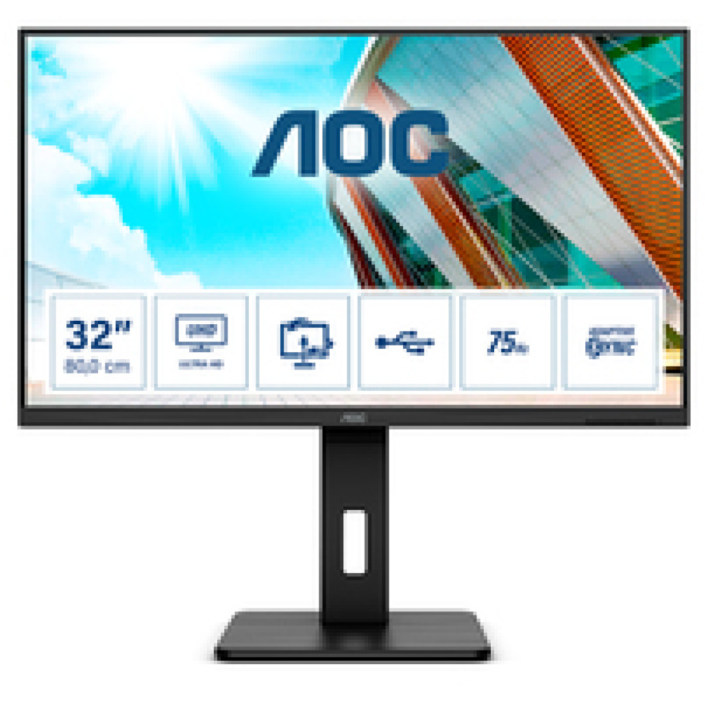 AOC 80 cm (31,5") U32P2 3840x2160 - slika 4