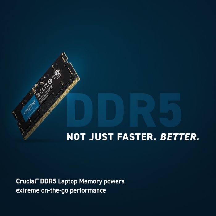 Crucial 16GB DDR5-5600 SODIMM CL46, 1.1V - slika 4