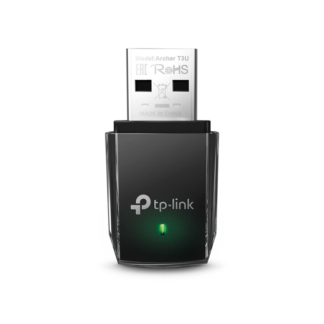 Brezžični mrežni adapter USB 3.0 TP-Link WiFi5 802.11ac AC1300 867Mbit/s Dualband MU-MIMO Nano (Archer T3U) - slika 2