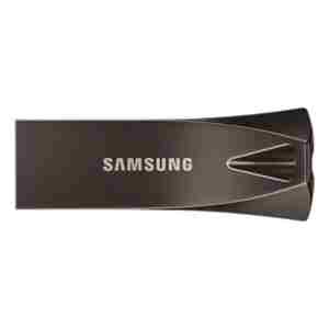 Spominski ključek 128GB USB 3.1 Samsung Bar Plus 400MB/s kovinski brez pokrovčka siv (MUF-128BE4/APC)