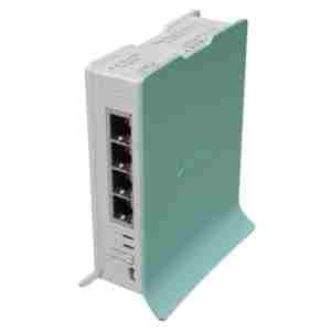 Usmerjevalnik brezžični Mikrotik hAP ax lite WiFi6 802.11ax AX600 574Mbit/s 4xLAN 1x notranja antena (L41G-2axD)