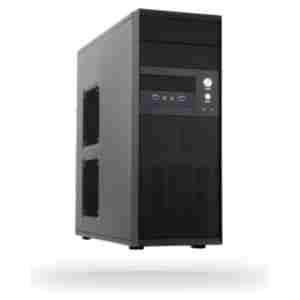 Ohišje Chieftec CQ-01B-U3-OP MidiATX - črna