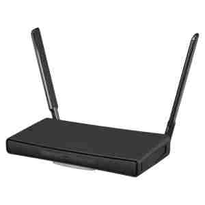 Usmerjevalnik brezžični Mikrotik hAP ac³ WiFi5 802.11ac AC1200 867Mbit/s 3G/4G USB dongle dualband 5xLAN 2x antena (RBD53IG-5HACD2HND)
