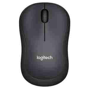 Miš brezžična za notesnike Logitech M220 silent črna (910-004878)
