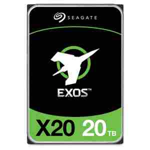 Trdi disk 20TB SATA3 SEAGATE Exos X20 256MB - primerno za 24/7 delovanje ST20000NM007D-FR TOVARNIŠKO OBNOVLJEN