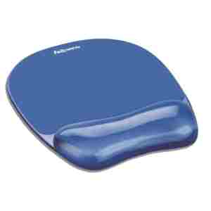 Podloga za miško z gelom ergonomska Fellowes modra