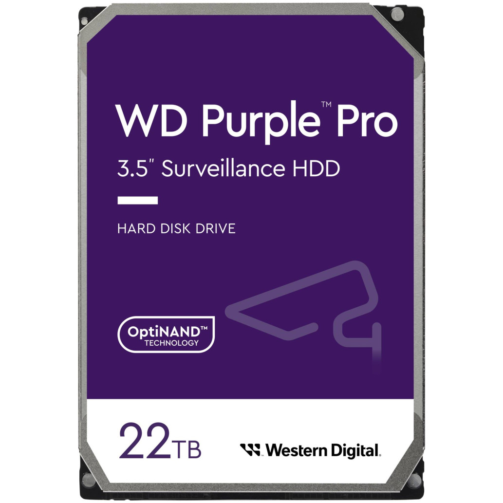 Trdi disk 22TB WD WD221PURP - Purple 512MB - (WD221PURP)