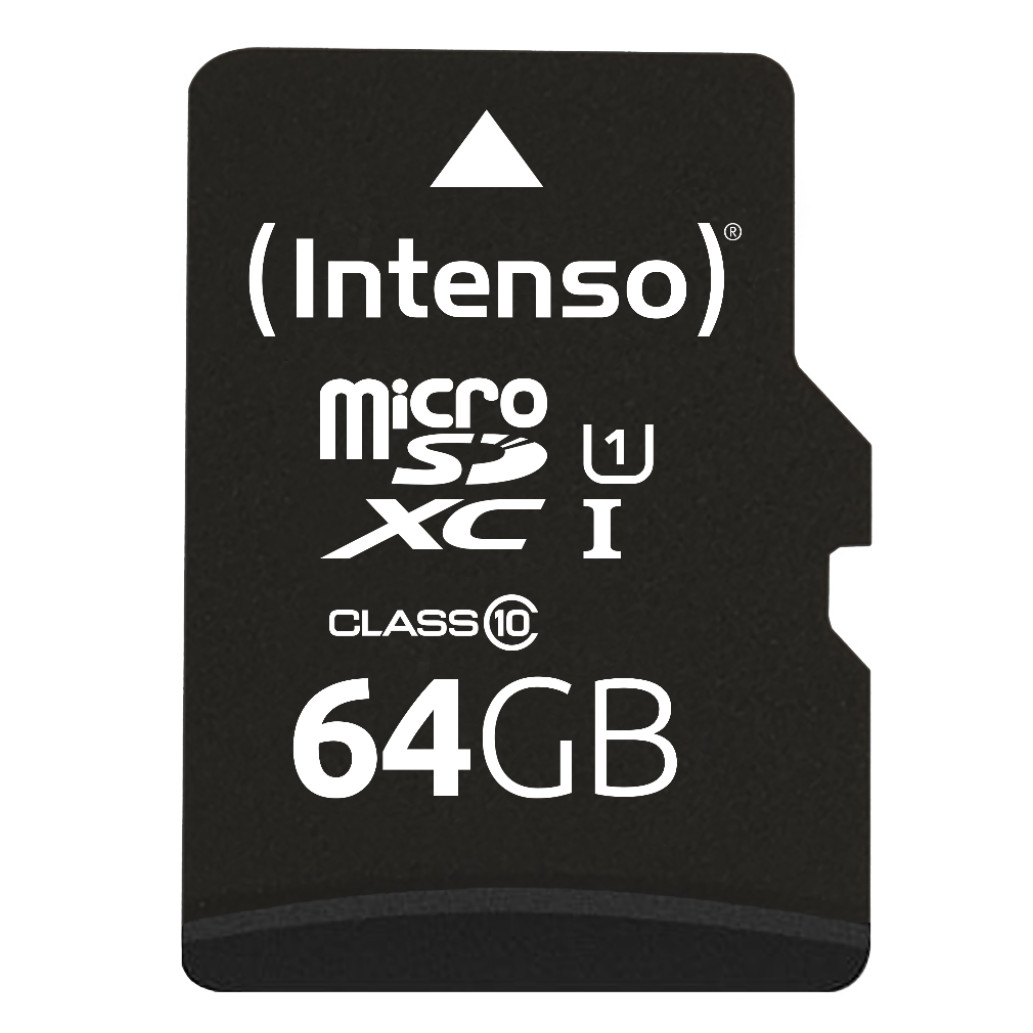 Spominska kartica SDXC-Micro 64GB Intenso 45MB/s U1 UHS-I (3423490)