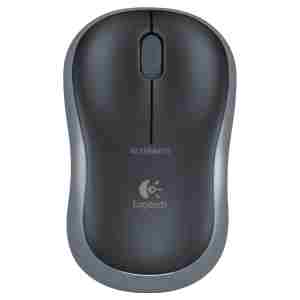 Miš Logitech brezžična za notesnike M185 siva nano (910-002238)