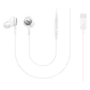 Slušalke žične ušesne USB-C Samsung AKG bele (EO-IC100BWE)