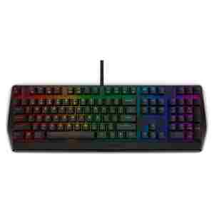 Tipkovnica Dell USB gaming Alienware AW410K US international Cherry  MX Brown RGB črna (545-BBDK)
