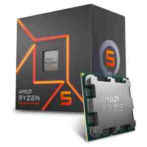 Procesor AMD AM5 Ryzen 5 7600 6C/12T 3.8Hz/5.1GHz BOX 65W grafika Radeon Wraith Stealth hladilnik