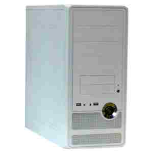 Ohišje Premium PA806  MidiATX - bela