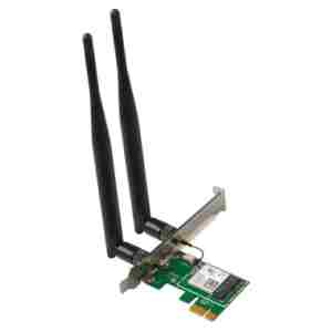 Brezžični mrežni adapter PCIe Tenda WiFi6 802.11ax AX3000 2402Mbit/s Dualband MU-MIMO 2x antena BT 5.0 (E30)