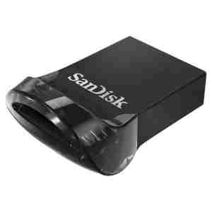 Spominski ključek 128GB USB 3.1 Sandisk Ultra FIT 130MB/s plastičen micro črn (SDCZ430-128G-G46)