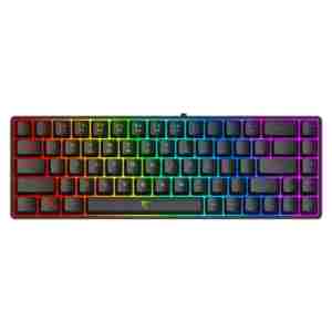 Gaming Tipkovnica Žična WHITE SHARK Ronin US | SLO gravura črna RGB (GK-2201 RONIN-B-HR)