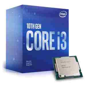 Procesor Intel 1200 Core i3 10100F 4C/8T 3.6GHz/4.3GHz BOX 65W brez grafike hladilnik Intel
