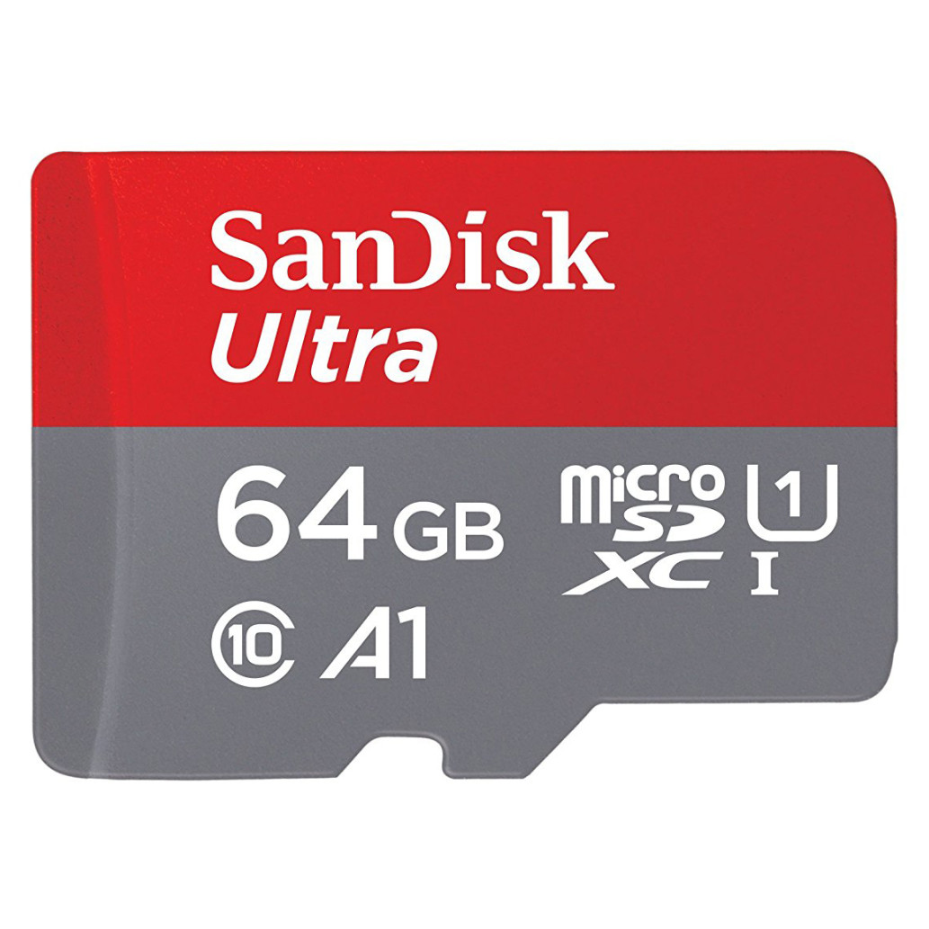 Spominska kartica SDXC 64GB Sandisk Ultra 140MB/s/U1 V10 UHS-I +adapter (SDSQUAB-064G-GN6MA) - slika 2