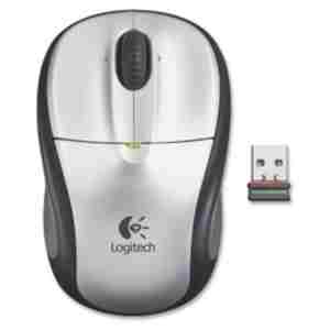 Miš  Logitech NoteBook Brezžična M325 optična nano Unifying srebrna (910-002334)