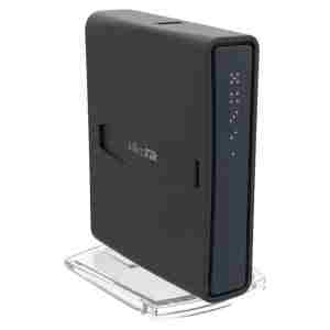 Usmerjevalnik brezžični Mikrotik WiFi5 802.11ac AC750 433Mbit/s 3G/4G USB dongle dualband 5xLAN 2x notranja antena (RB952Ui-5ac2nD-TC)