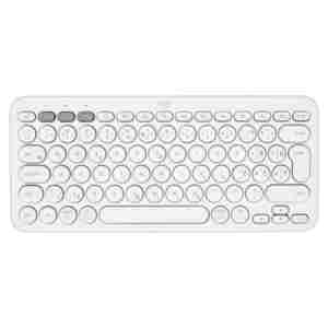 Tipkovnica Logitech K380 Multi-Device, bela, SLO gravura (920-009868)