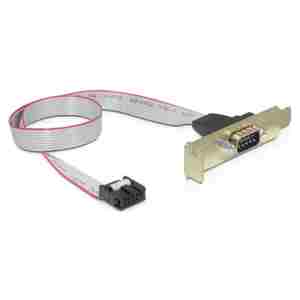 Adapter MB interni COM (RS232) port v PCI slot low profile 40cm Delock