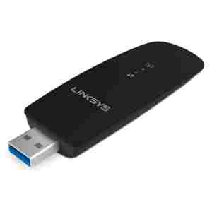 Brezžični mrežni adapter USB 3.0 Linksys WiFi5 802.11ac AC1200 867Mbit/s Dualband Nano (WUSB6300-EJ)