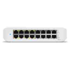 STIKALO 16-PORT Ubiquiti Lite 16  10/100/1000 PoE (USW-LITE-16-POE)