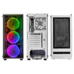 Ohišje Kolink Observatory Lite Mesh RGB MidiATX - bela ARGB