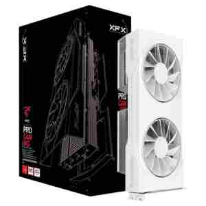 Grafična kartica AMD RX9060 XT XFX Swift OC Edition Bela - 8GB GDDR6  | 1xHDMI 1xHDMI 2.1 2xDisplayport 2.1 (RX-96TSW8GWQ)