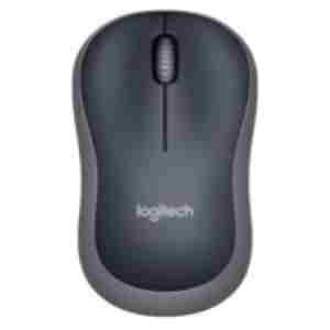 Miš Logitech brezžična M185 za notesnike siva nano (910-002235)