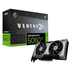Grafična kartica nVidia RTX5060Ti MSI Ventus 2X OC Plus - 16GB GDDR7 (V535-005R)
