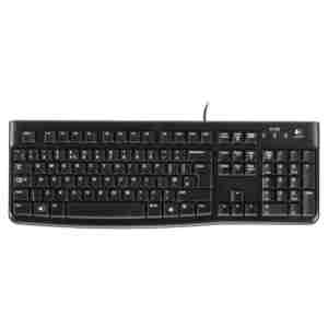 Tipkovnica Žična Logitech K120 SLO | Slovenski nabor znakov črna (920-002642)