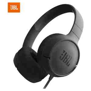 Slušalke žične naglavne 1x 3,5mm stereo JBL 3.5 T500 - črne