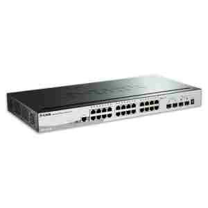STIKALO 28-PORT 2xSFP D-link 100/1000 PoE Managed Rackmount (DGS-1510-28P)