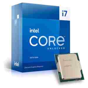Procesor  Intel 1700 Core i7 13700KF 16C/24T 2.5GHz/5.4GHz BOX 125W/253W - brez grafike in hladilnika