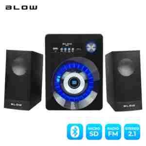 Zvočniki bluetooth BLOW MS-27 10W + 2x3W 2.1 (črna)