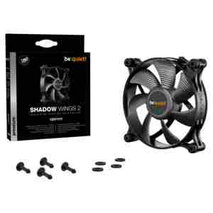 Ventilator be quiet! Shadow Wings 2 120mm črna