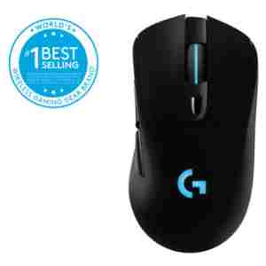 Miš Logitech brezžična optična gaming G703 Hero LightSpeed 16K senzor (910-005640)