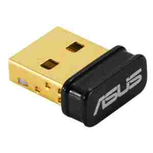 Brezžični mrežni adapter USB 2.0 Asus B1 Stick WiFi4 802.11n N150 150Mbit/s Nano (90IG05E0-MO0R00)