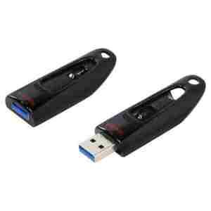 Spominski ključek 128GB USB 3.0 Sandisk Cruzer Ultra 100/40MB/s (SDCZ48-128G-U46)