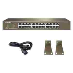 STIKALO 24-PORT Tenda 100/1000 Rack (TEG1024D)