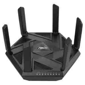 Usmerjevalnik brezžični Asus RT-AXE7800 WiFi6E 802.11ax AX7800 4804Mbit/s triband OFDMA MU-MIMO MESH 3xLAN 1xLAN/WAN2,5GB 1xLAN/WAN1GB 6x antena (90IG07B0-MU9B00)