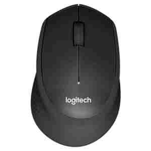 Miš Logitech brezžična optična M330 črna silent plus (910-004909)