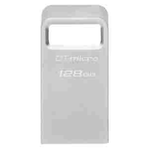 Spominski ključek 128GB USB 3.2 Kingston DT Micro 200MB/s - kovinski/micro/srebrn (DTMC3G2/128GB)