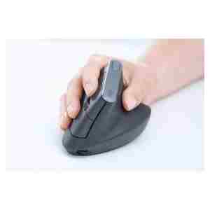 Miš brezžična + Bluetooth napredno ergonomska Logitech MX Vertical USB-C silent Unifying grafitna (910-005448)